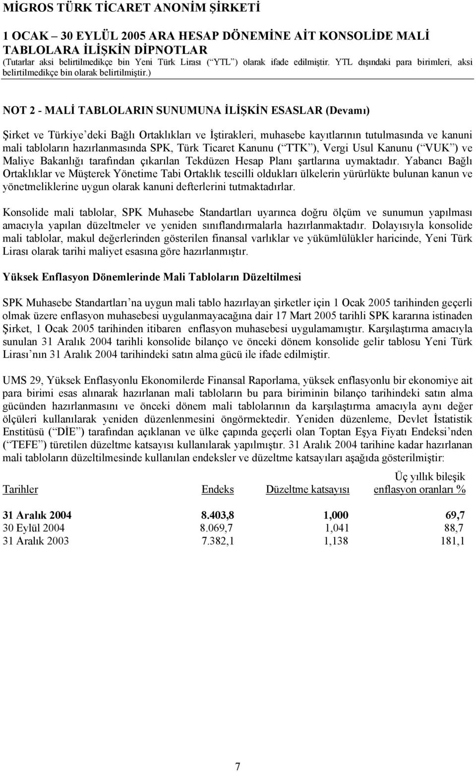 Yabancı Bağlı Ortaklıklar ve Müşterek Yönetime Tabi Ortaklık tescilli oldukları ülkelerin yürürlükte bulunan kanun ve yönetmeliklerine uygun olarak kanuni defterlerini tutmaktadırlar.