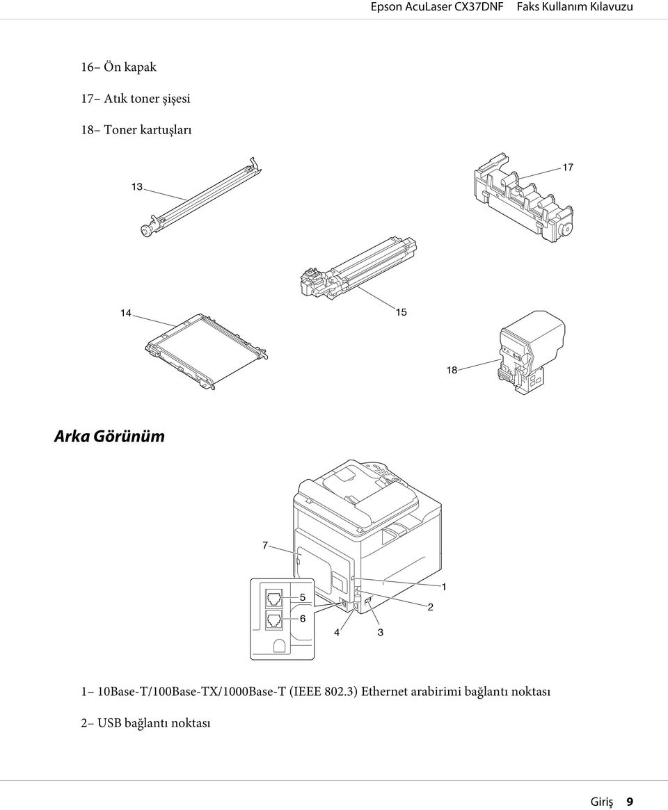 1 1 10Base-T/100Base-TX/1000Base-T (IEEE 802.