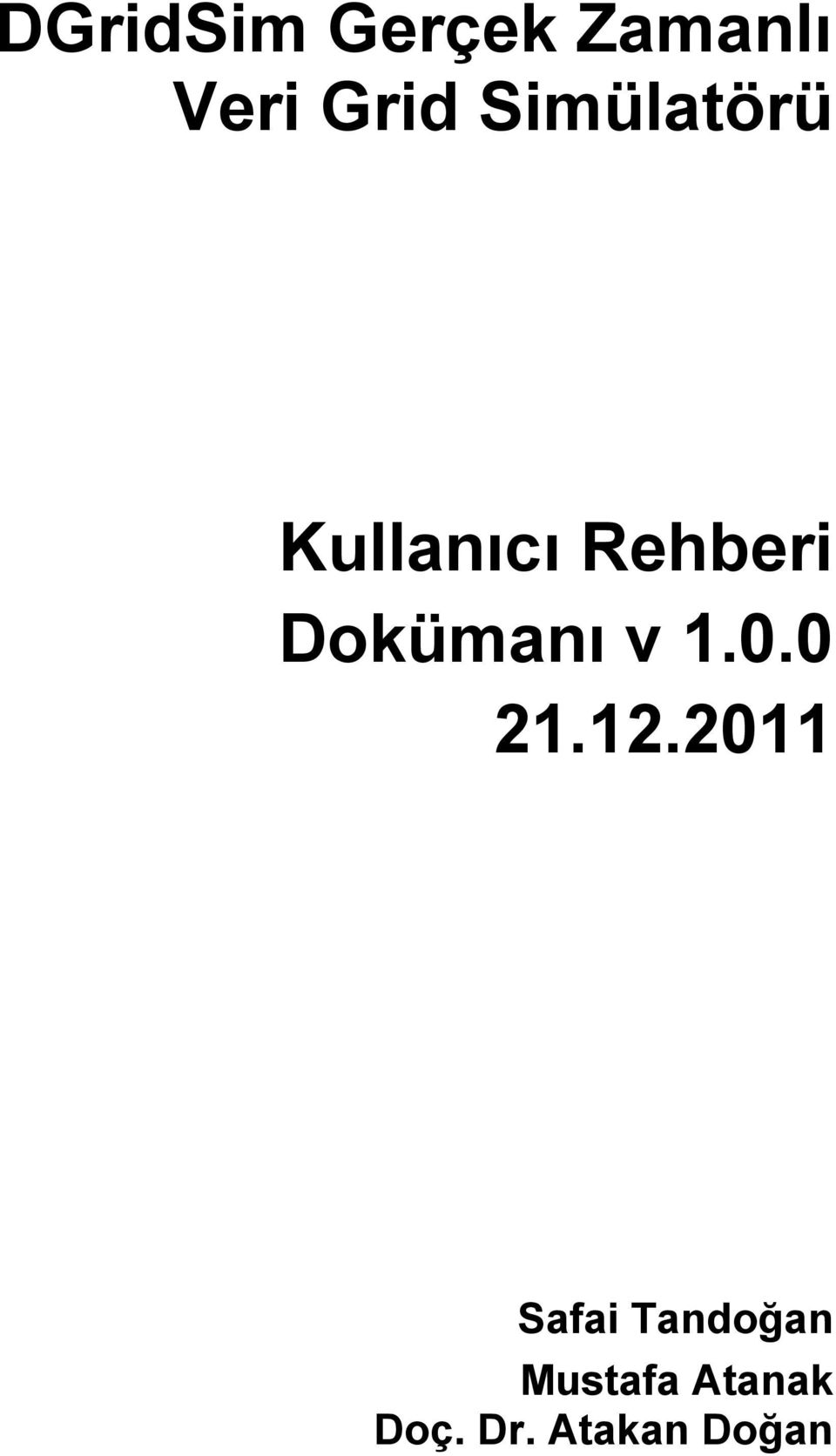 Dokümanı v 1.0.0 21.12.