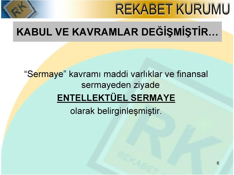 finansal sermayeden ziyade