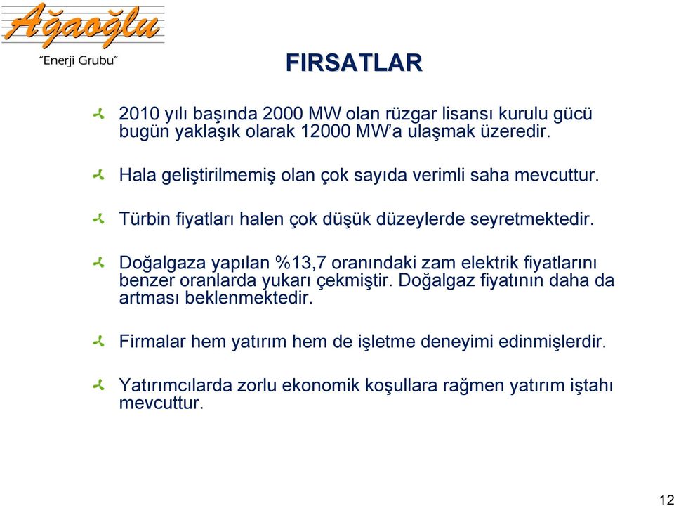 Doğalgaza yapılan %13,7 oranındaki zam elektrik fiyatlarını benzer oranlarda yukarı çekmiştir.