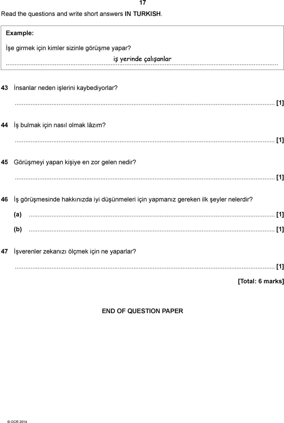 45 Görüşmeyi yapan kişiye en zor gelen nedir?