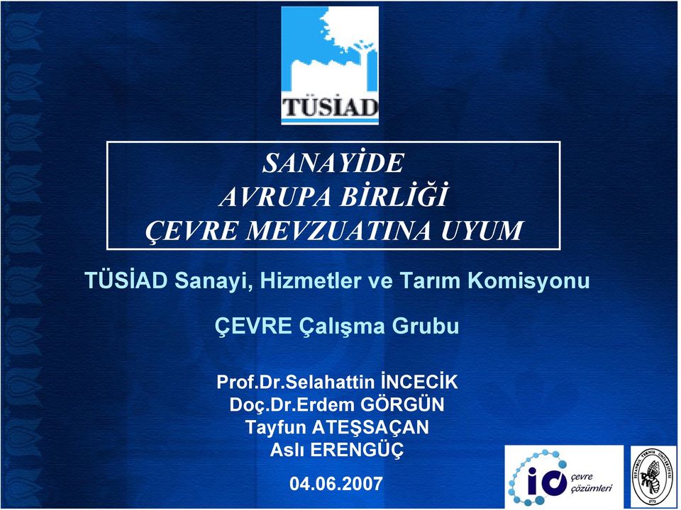 Çalışma Grubu Prof.Dr.