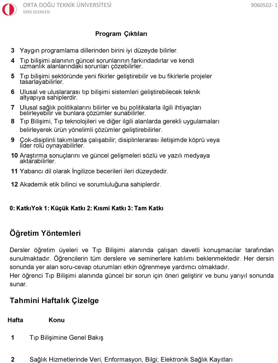 7 Ulusal sağlık politikalarını bilirler ve bu politikalarla ilgili ihtiyaçları belirleyebilir ve bunlara çözümler sunabilirler.