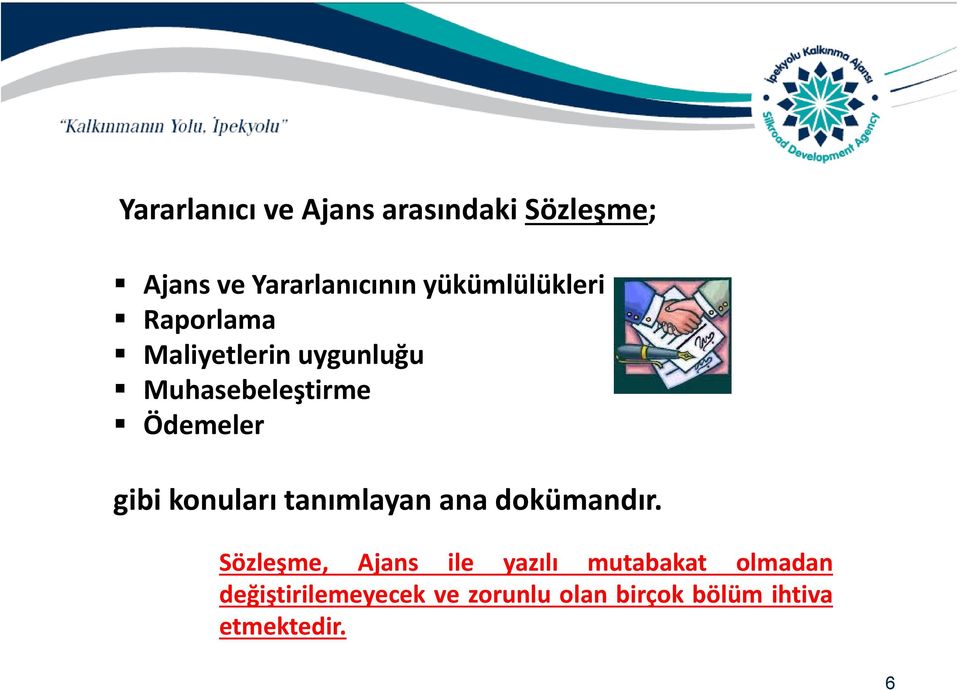 gibi konuları tanımlayan ana dokümandır.