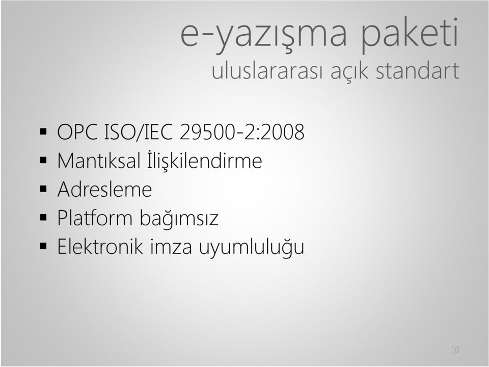 İlişkilendirme Adresleme Platform