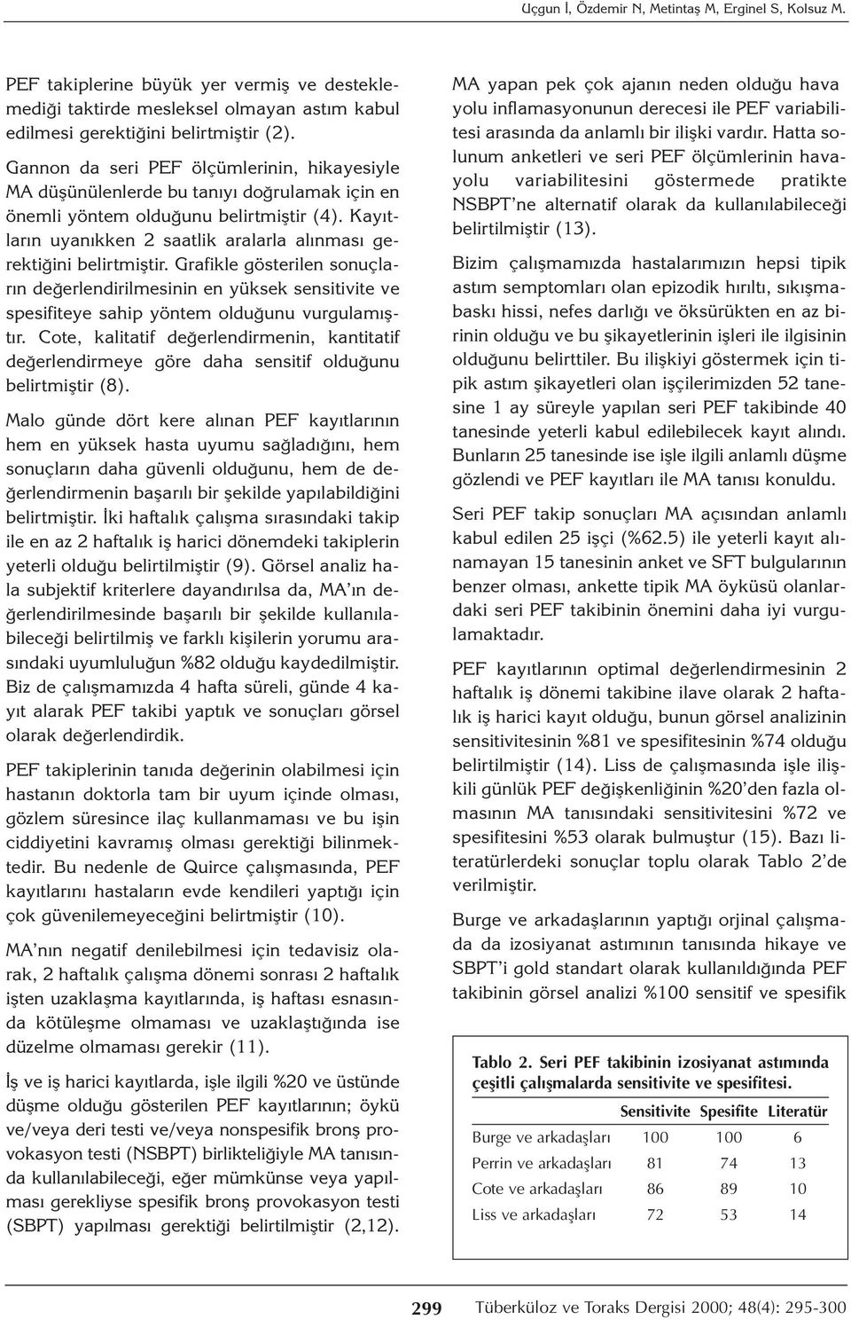 Kayıtların uyanıkken 2 saatlik aralarla alınması gerektiğini belirtmiştir. Grafikle gösterilen sonuçların değerlendirilmesinin en yüksek sensitivite ve spesifiteye sahip yöntem olduğunu vurgulamıştır.