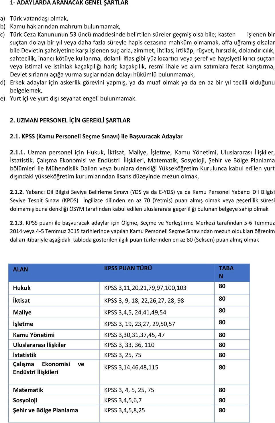 dolandırıcılık, sahtecilik, inancı kötüye kullanma, dolanlı iflas gibi yüz kızartıcı veya şeref ve haysiyeti kırıcı suçtan veya istimal ve istihlak kaçakçılığı hariç kaçakçılık, resmi ihale ve alım