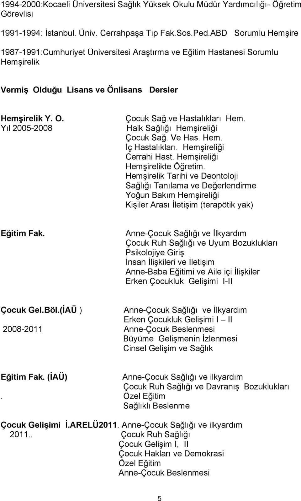 ve Hastalıkları Hem. Halk Sağlığı Hemşireliği Çocuk Sağ. Ve Has. Hem. İç Hastalıkları. Hemşireliği Cerrahi Hast. Hemşireliği Hemşirelikte Öğretim.