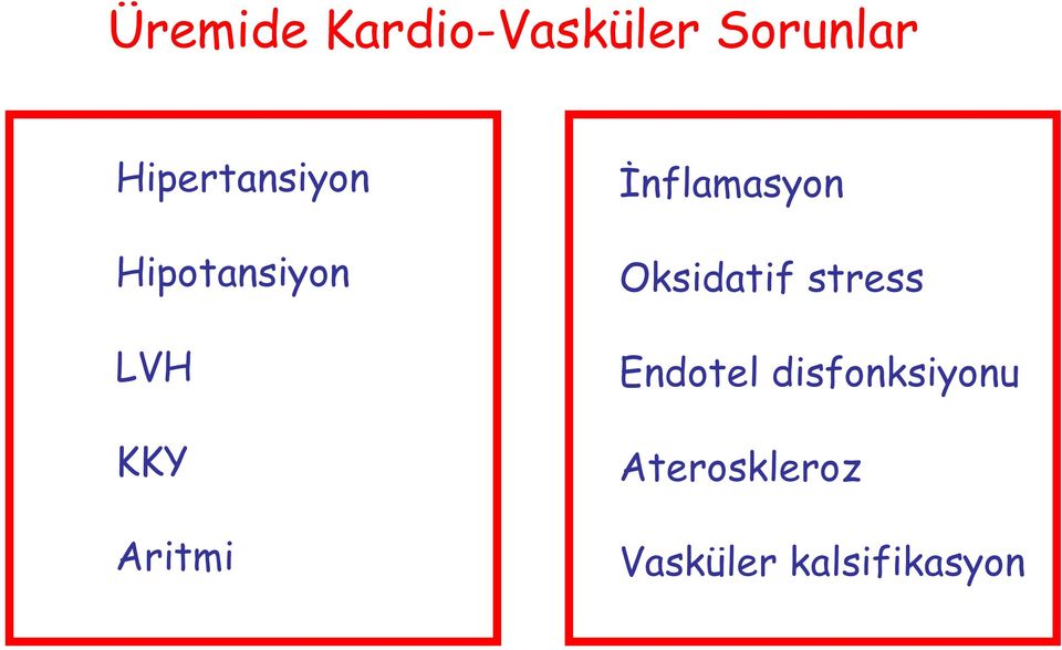 Aritmi İnflamasyon Oksidatif stress