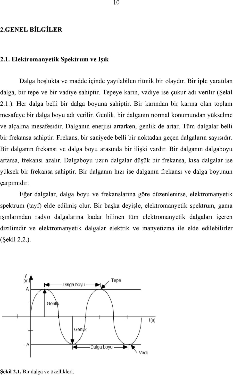 Genlik, bir dalganın normal konumundan yükselme ve alçalma mesafesidir. Dalganın enerjisi artarken, genlik de artar. Tüm dalgalar belli bir frekansa sahiptir.