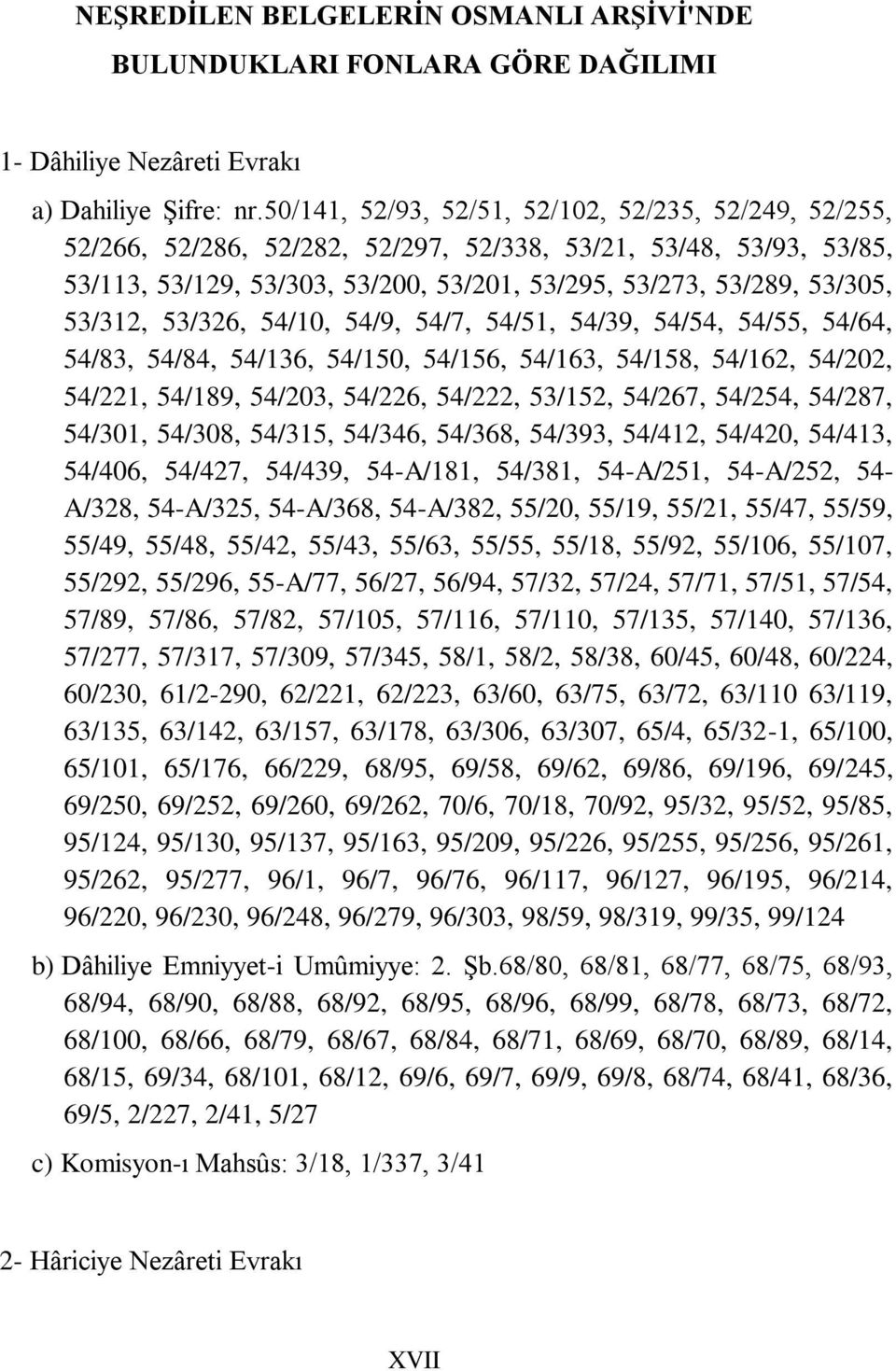 53/312, 53/326, 54/10, 54/9, 54/7, 54/51, 54/39, 54/54, 54/55, 54/64, 54/83, 54/84, 54/136, 54/150, 54/156, 54/163, 54/158, 54/162, 54/202, 54/221, 54/189, 54/203, 54/226, 54/222, 53/152, 54/267,