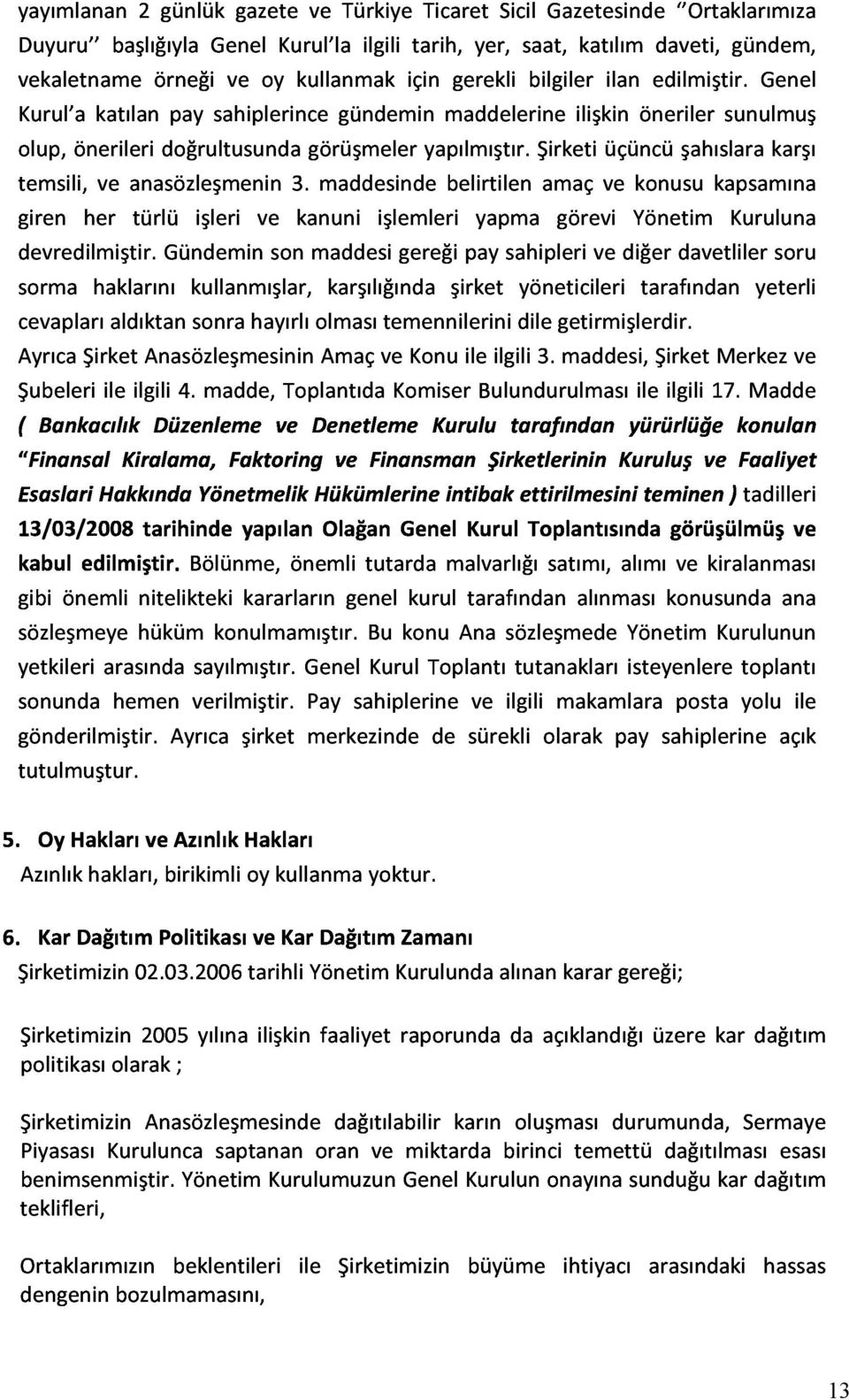 lailgilitarih,yer,saat,katılımdaveti,gündem, temsili,veanasözleşmenin3.