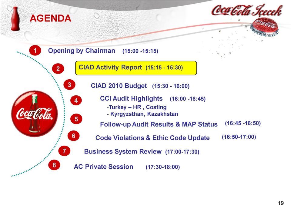 Kyrgyzsthan, Kazakhstan Follow-up Audit Results & MAP Status Code Violations & Ethic Code