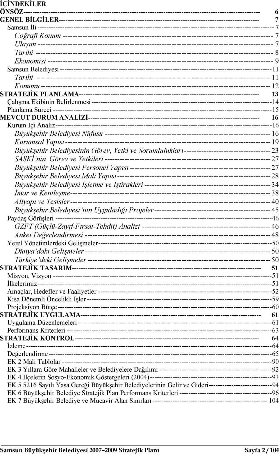 --------------------------------------------------------------------------------------------------------- 7 Coğrafi Konum