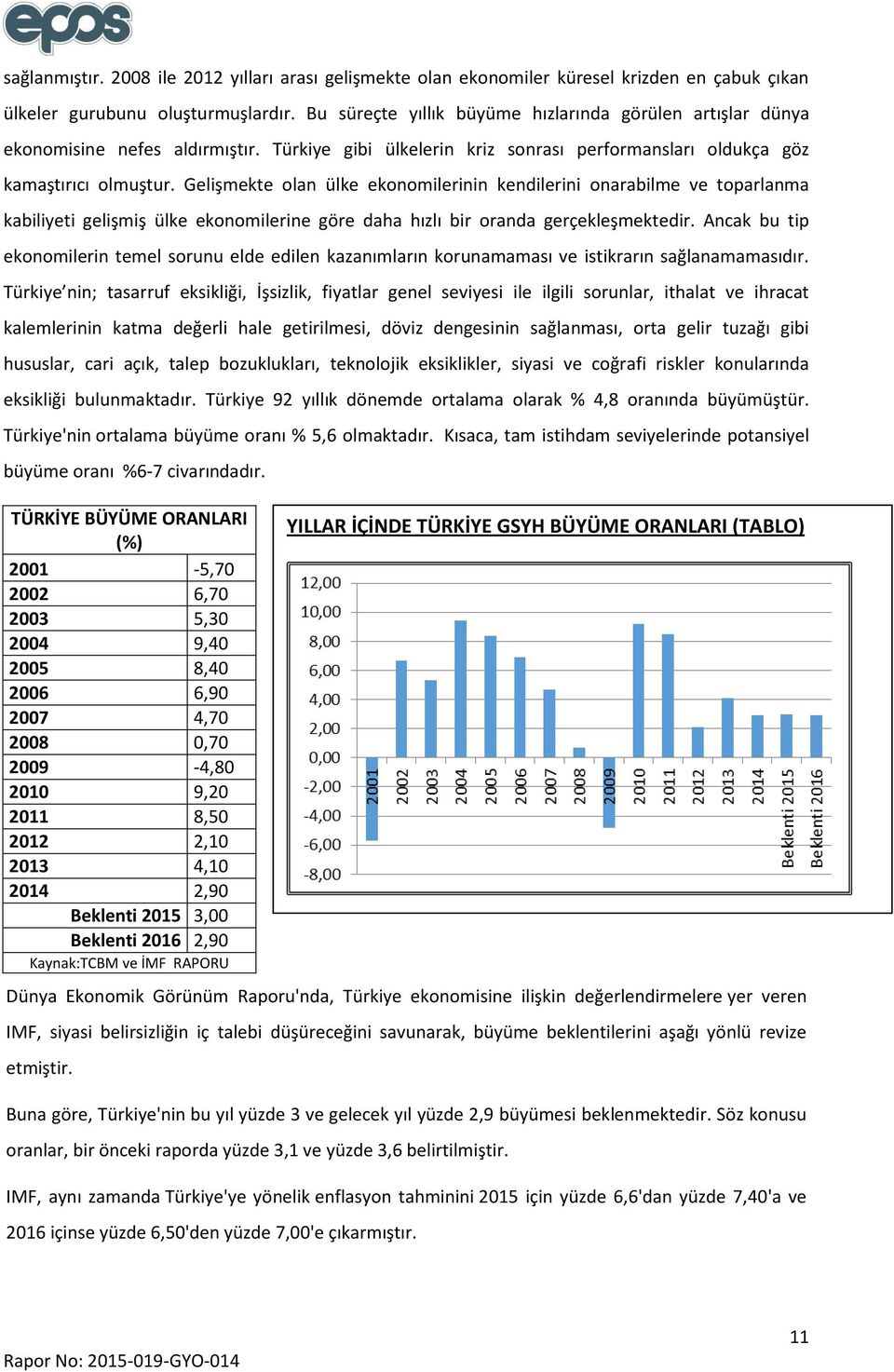 Gelişmekte olan ülke ekonomilerinin kendilerini onarabilme ve toparlanma kabiliyeti gelişmiş ülke ekonomilerine göre daha hızlı bir oranda gerçekleşmektedir.