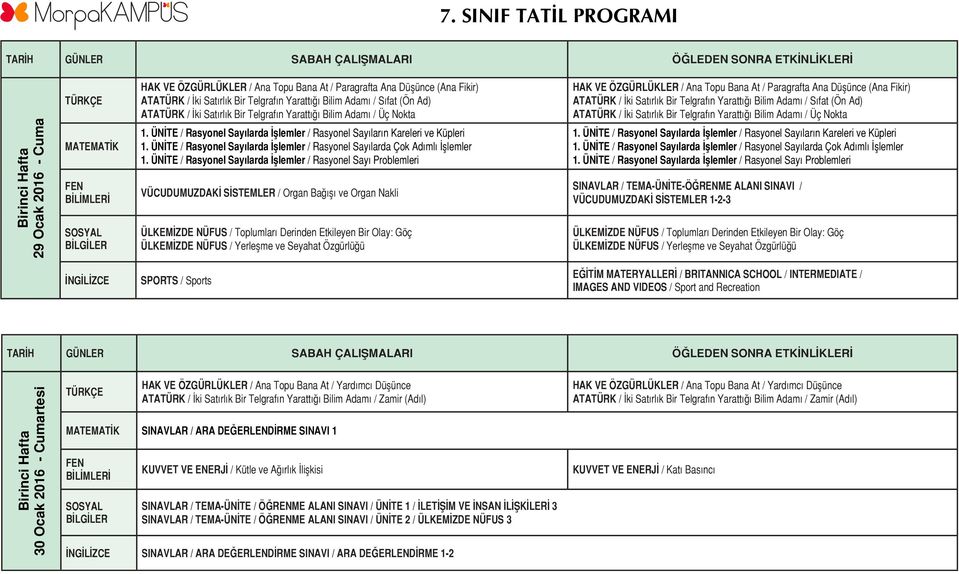 ÜNİTE / Rasyonel Sayılarda İşlemler / Rasyonel Sayı Problemleri   ÜNİTE / Rasyonel Sayılarda İşlemler / Rasyonel Sayı Problemleri 29 Ocak 2016 - Cuma VÜCUDUMUZDAKİ SİSTEMLER / Organ Bağışı ve Organ