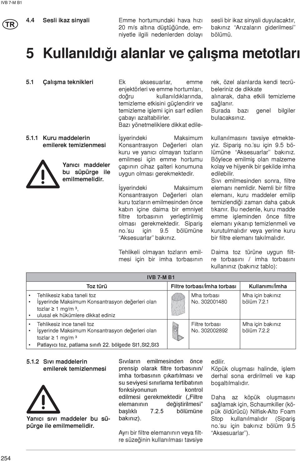 Çalýþma teknikleri Ek aksesuarlar, emme enjektörleri ve emme hortumlarý, doðru kullanýldýklarýnda, temizleme etkisini güçlendirir ve temizleme iþlemi için sarf edilen çabayý azaltabilirler.