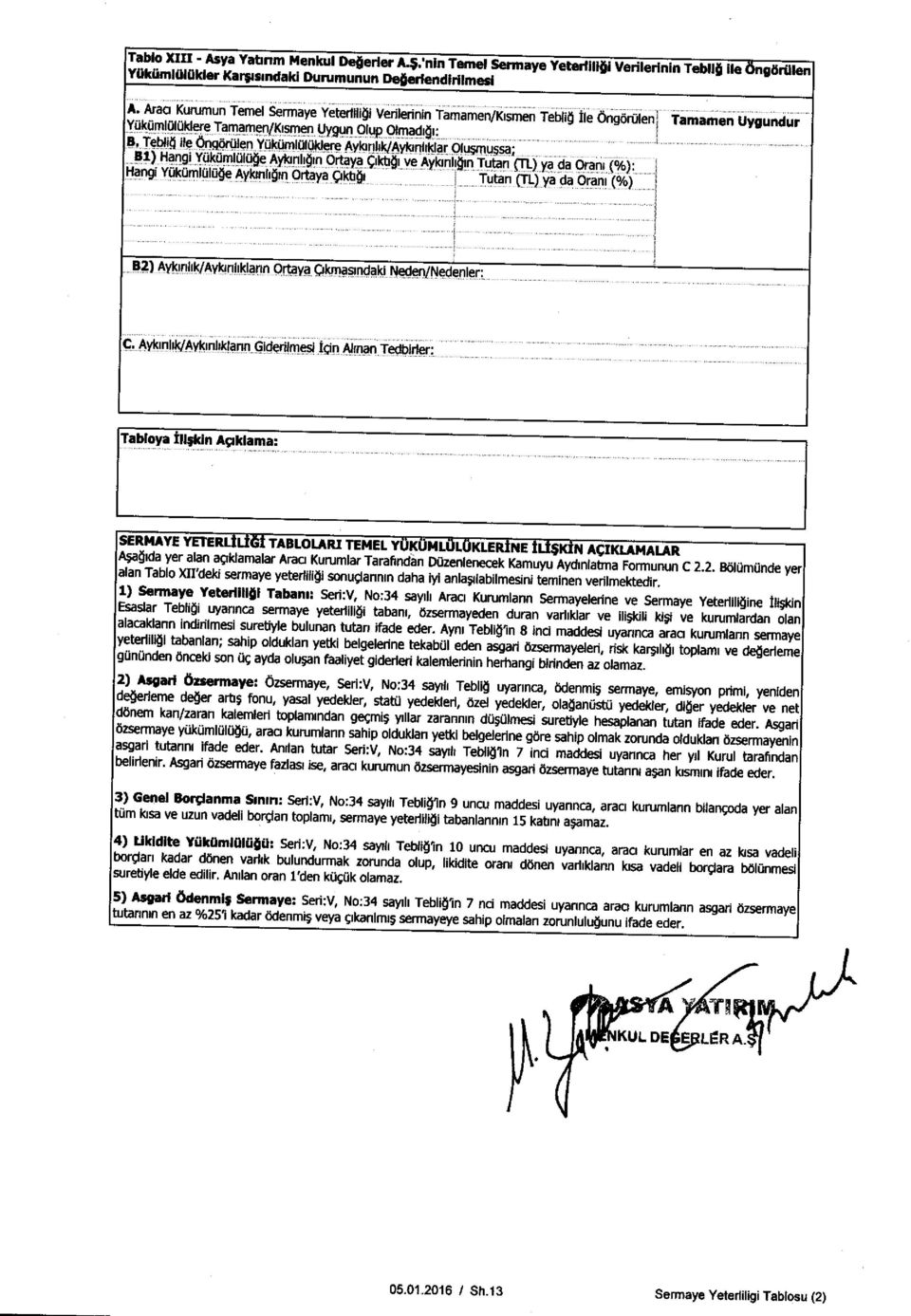 . He Ongoriilen TebliC YOkiimluluklereAykanlak/Aylonllklar Olu;rraussa; --- " " BS) Hangi YOkumiulU a Aykmhtm Ortaya Cikti i w Aykmh m Titan (TL) ya da Oran, (%): Hangi YukOmlUlu je Aykmli mortaya