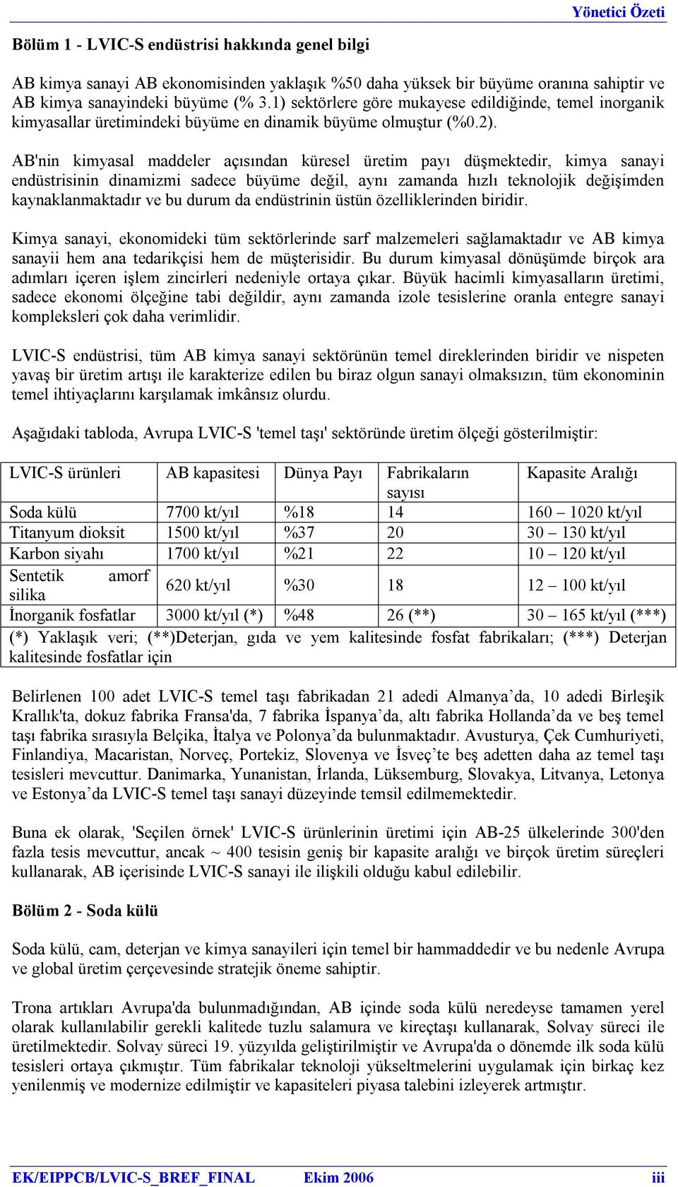 AB'nin kimyasal maddeler açısından küresel üretim payı düşmektedir, kimya sanayi endüstrisinin dinamizmi sadece büyüme değil, aynı zamanda hızlı teknolojik değişimden kaynaklanmaktadır ve bu durum da