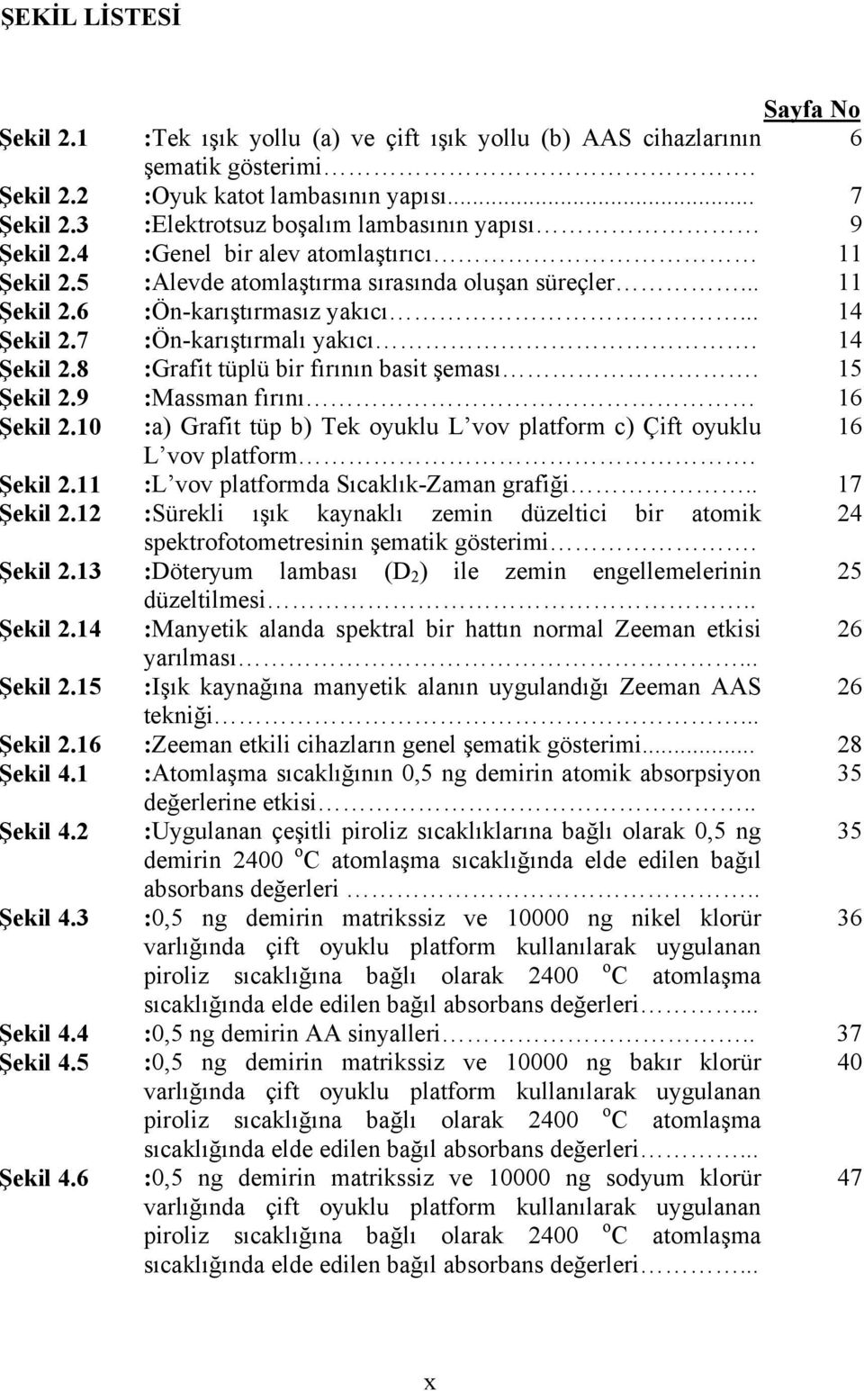 7 :Ön-karıştırmalı yakıcı. 14 Şekil 2.8 :Grafit tüplü bir fırının basit şeması. 15 Şekil 2.9 :Massman fırını 16 Şekil 2.10 :a) Grafit tüp b) Tek oyuklu L vov platform c) Çift oyuklu 16 L vov platform.