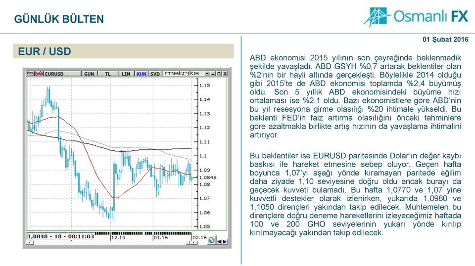 Bazı ekonomistlere göre ABD nin bu yıl resesyona girme olasılığı %20 ihtimale yükseldi.