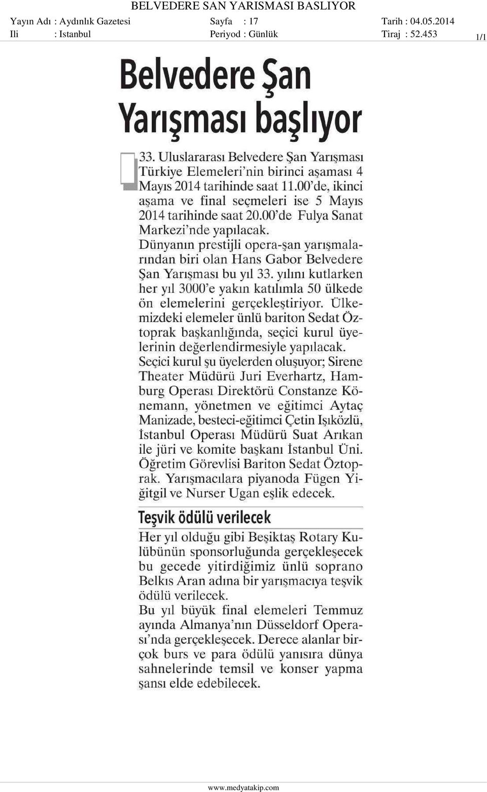 Gazetesi Sayfa : 17 Ili :