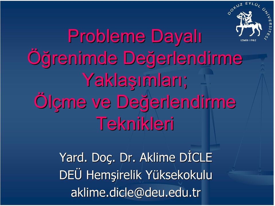 Teknikleri Yard.. Doç. Dr.