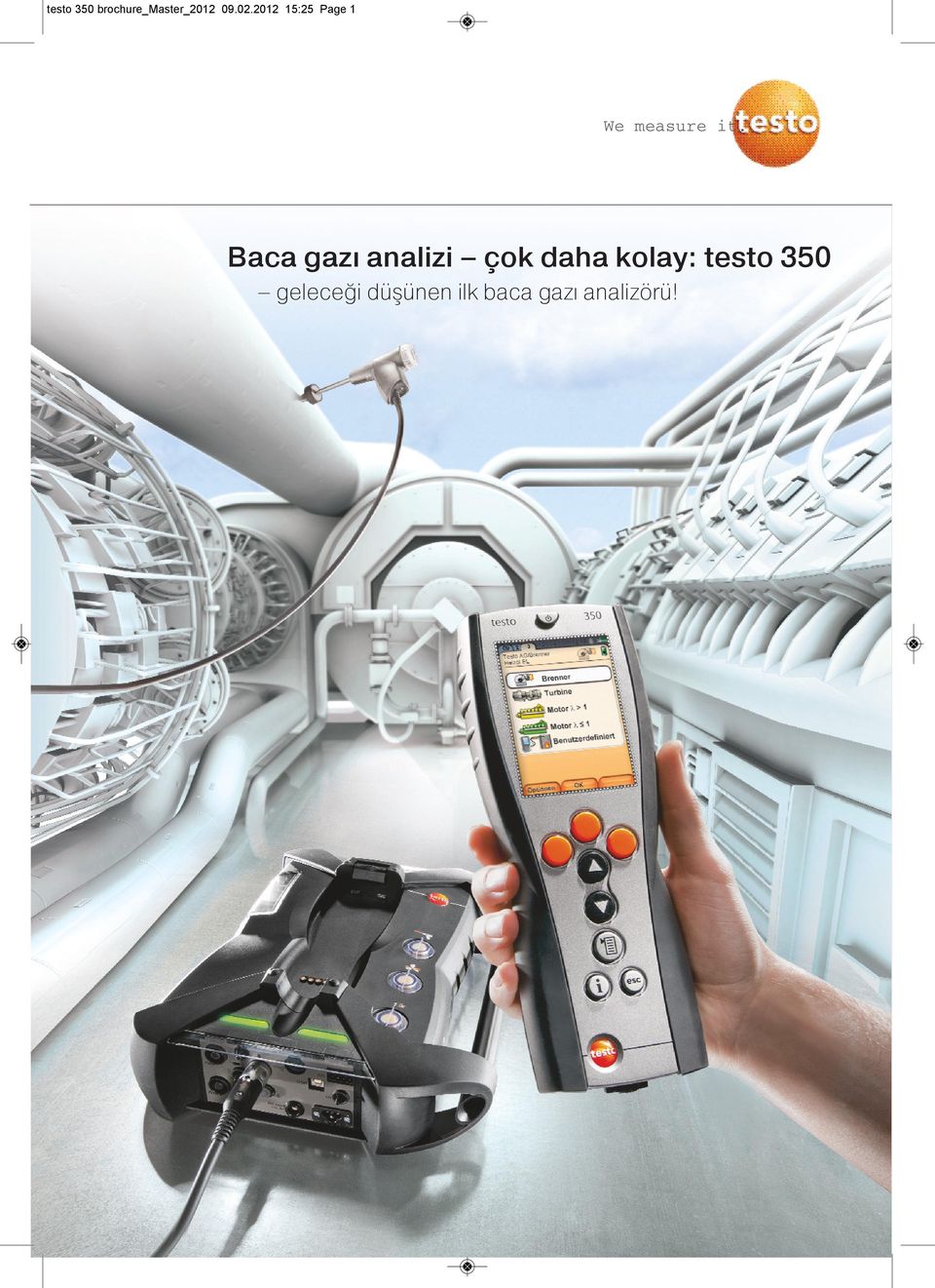 analizi çok daha kolay: testo 350