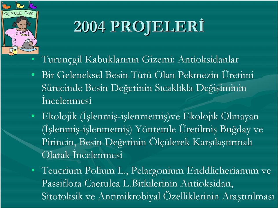 Yöntemle Üretilmiş Buğday ve Pirincin, Besin Değerinin Ölçülerek Karşılaştırmalı Olarak İncelenmesi Teucrium Polium L.