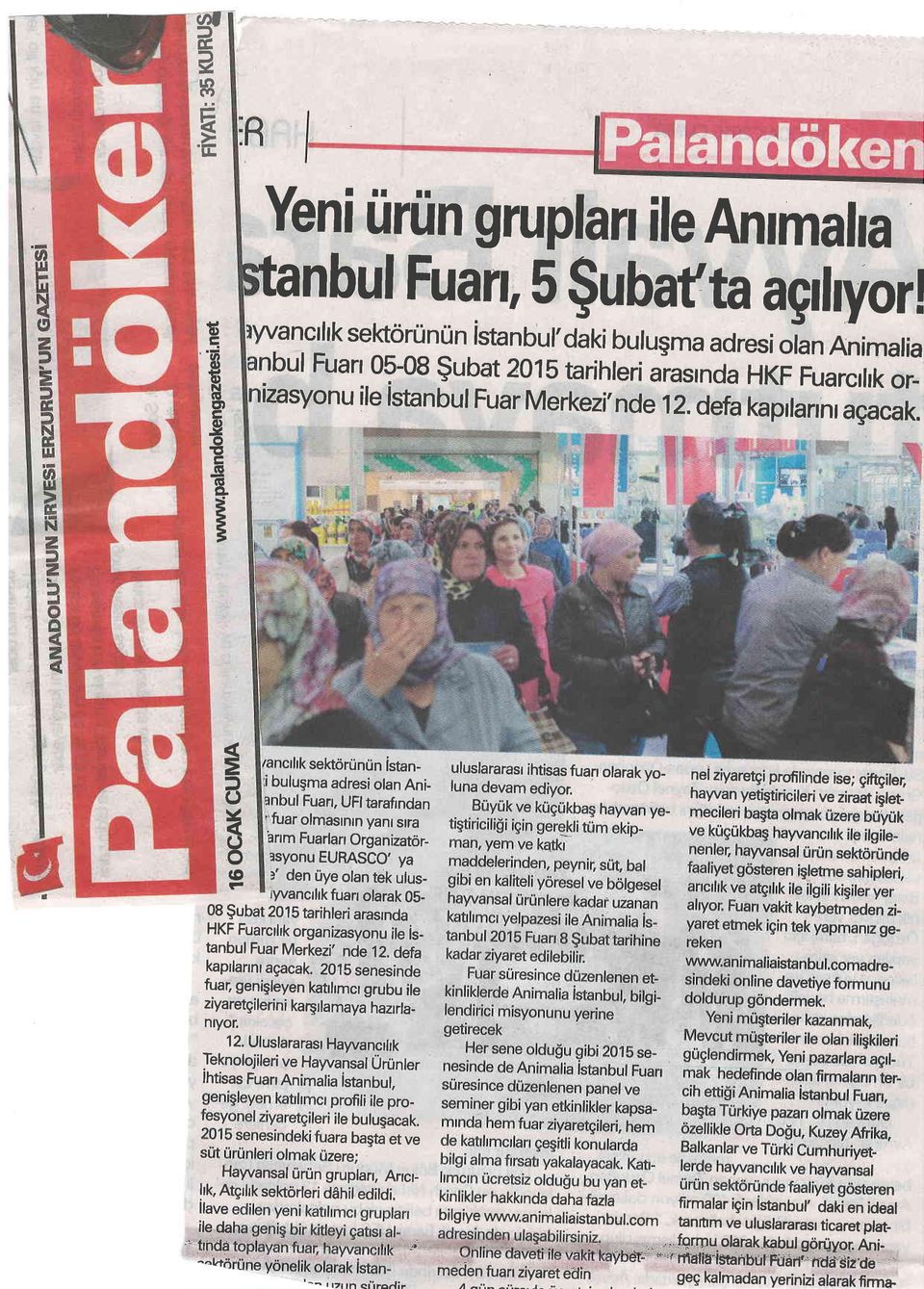 = E fv sektrrinrin istanbulugma adresi lan Ani- Fuan, UFltarafrndan fuar lmasrntn yant stra 'anm 6 Fuarlan Organizatresynu EURASCO, ya ( )' den riye lan tek F ulusiyvancrhk fuarr larak 05-08 $ubat