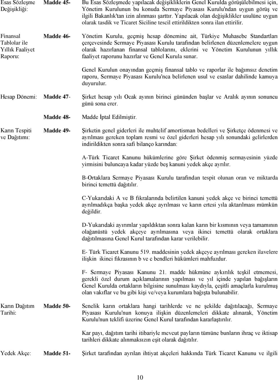 Yapılacak olan değişiklikler usulüne uygun olarak tasdik ve Ticaret Siciline tescil ettirildikten sonra ilan ettirilir.