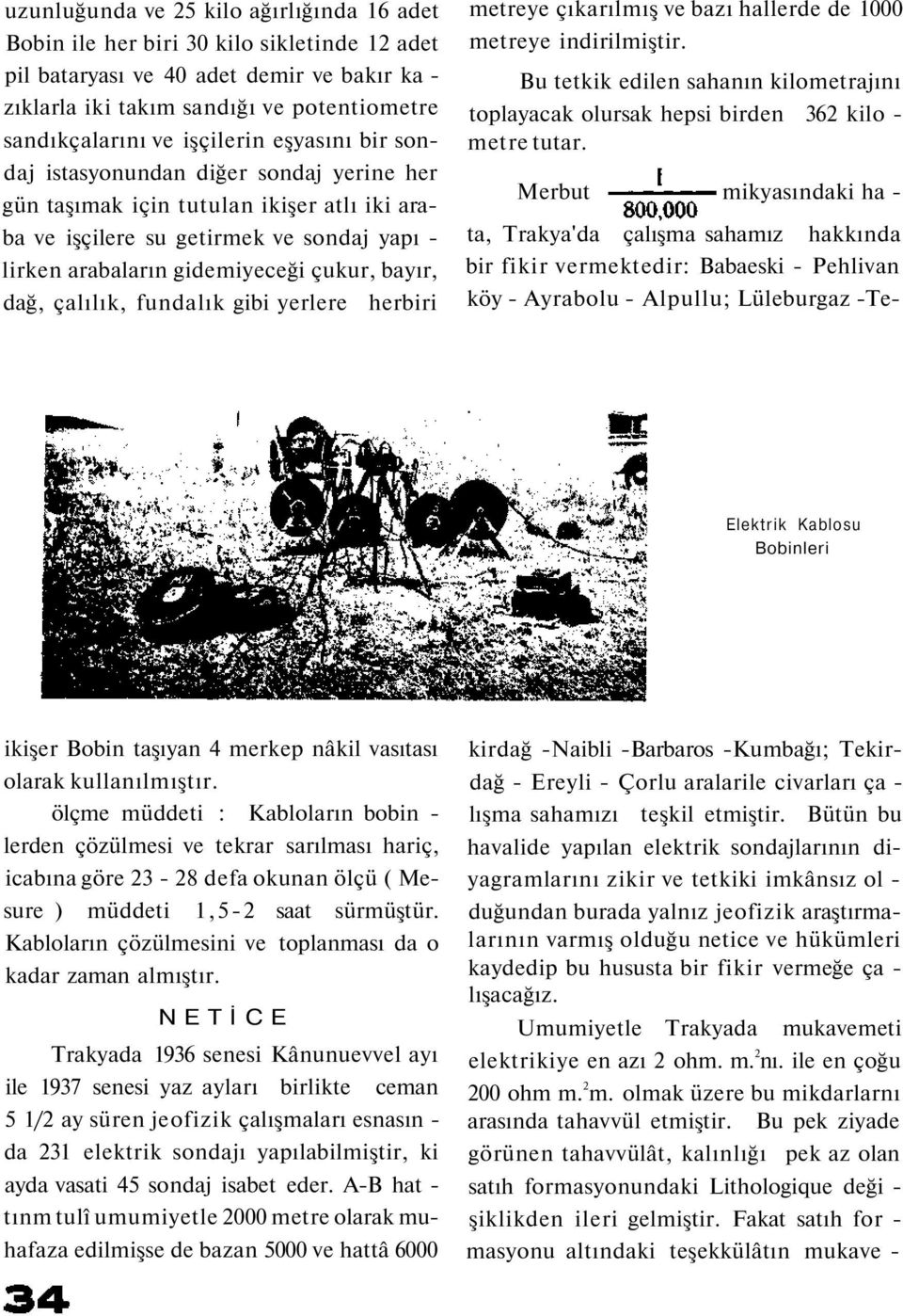 bayır, dağ, çalılık, fundalık gibi yerlere herbiri metreye çıkarılmış ve bazı hallerde de 1000 metreye indirilmiştir.