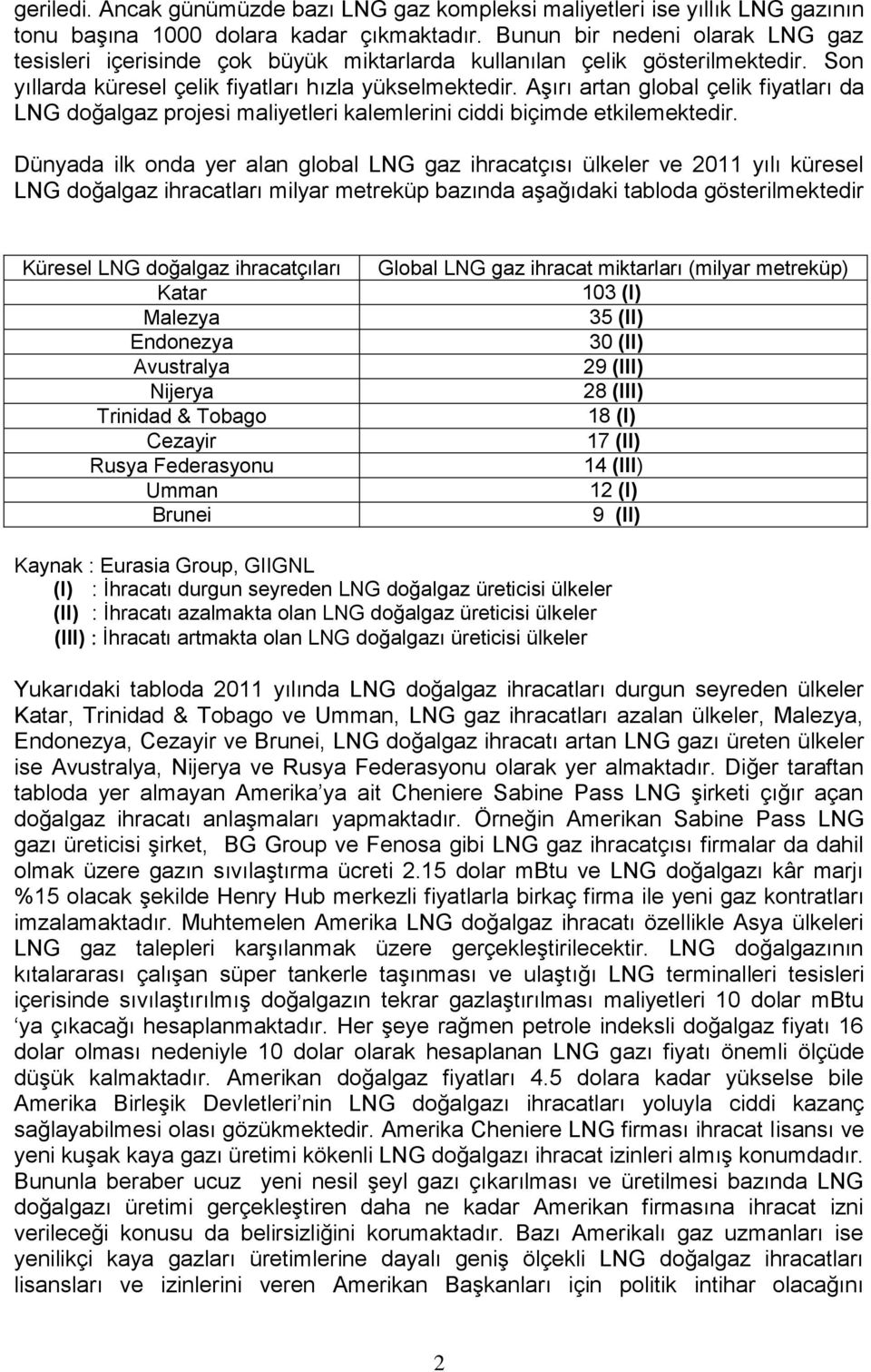 Aşırı artan global çelik fiyatları da LNG doğalgaz projesi maliyetleri kalemlerini ciddi biçimde etkilemektedir.