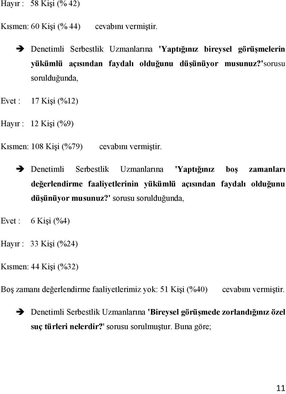 faaliyetlerinin yükümlü açısından faydalı olduğunu düşünüyor musunuz?