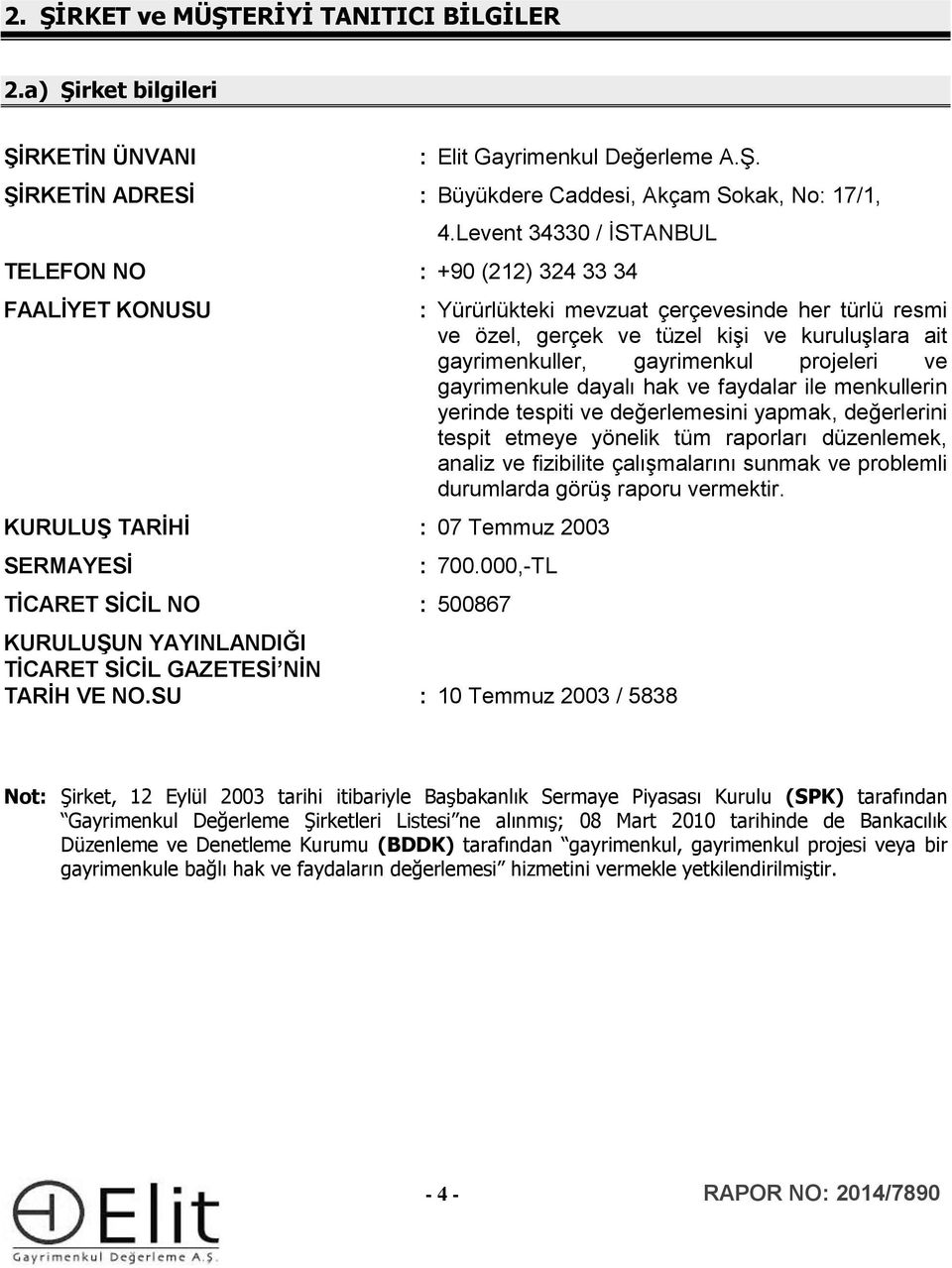 kuruluşlara ait gayrimenkuller, gayrimenkul projeleri ve gayrimenkule dayalı hak ve faydalar ile menkullerin yerinde tespiti ve değerlemesini yapmak, değerlerini tespit etmeye yönelik tüm raporları