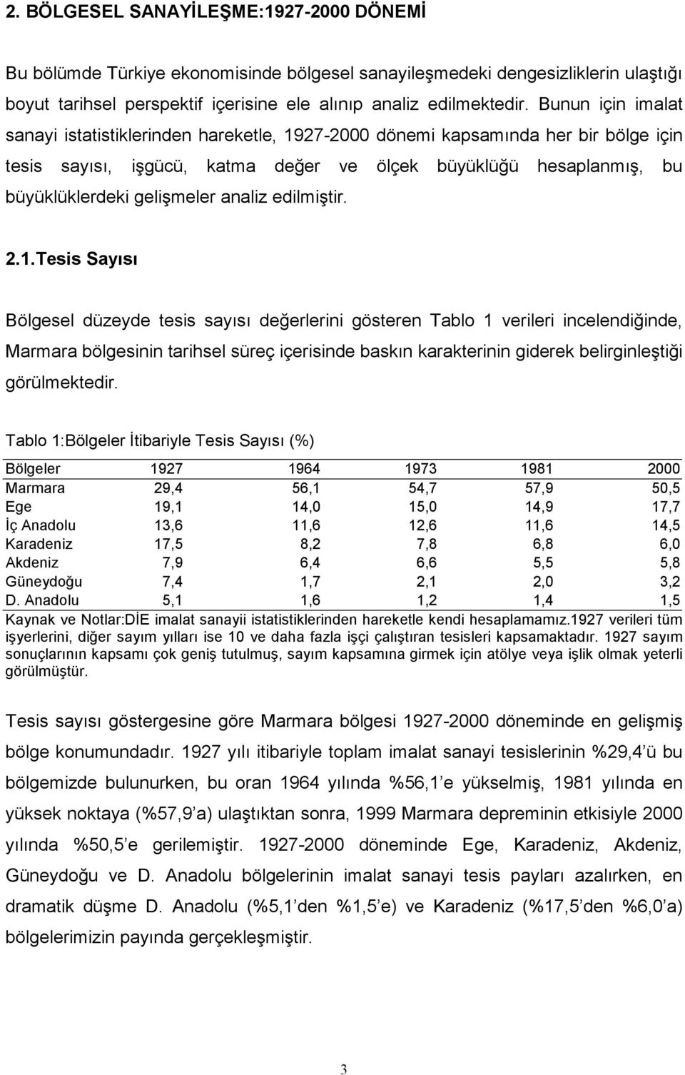 analiz edilmiştir. 2.1.