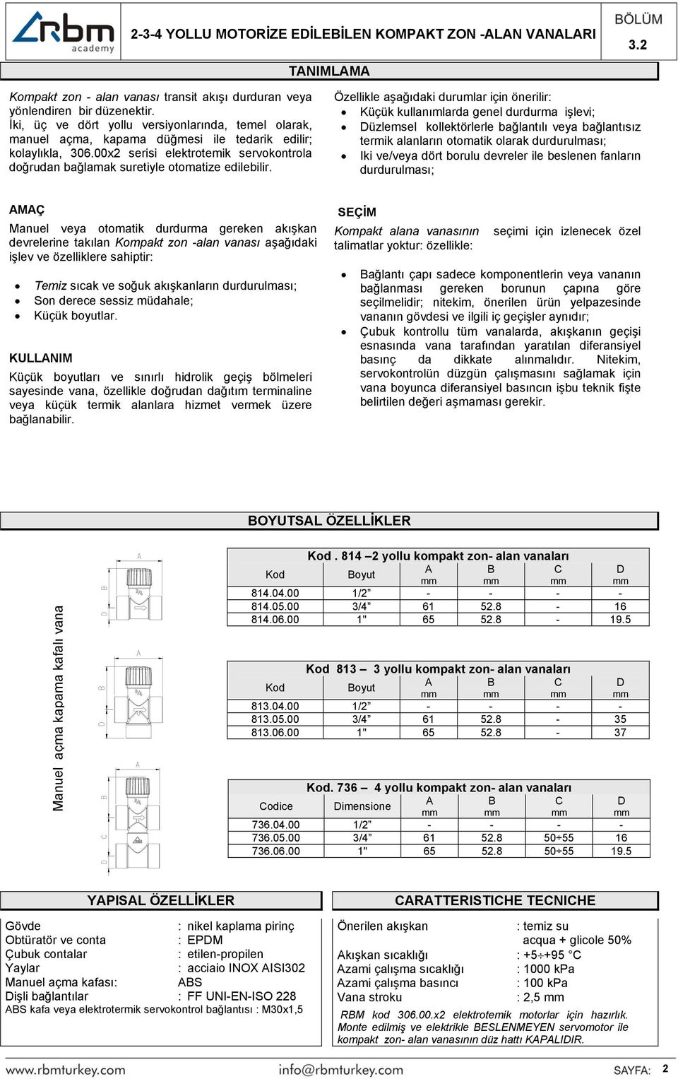 termik alanların otomatik olarak durdurulması; kolaylıkla, 306.