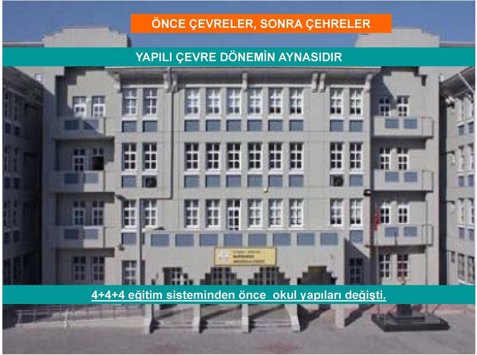 DÖNEMİN AYNASIDIR 4+4+4