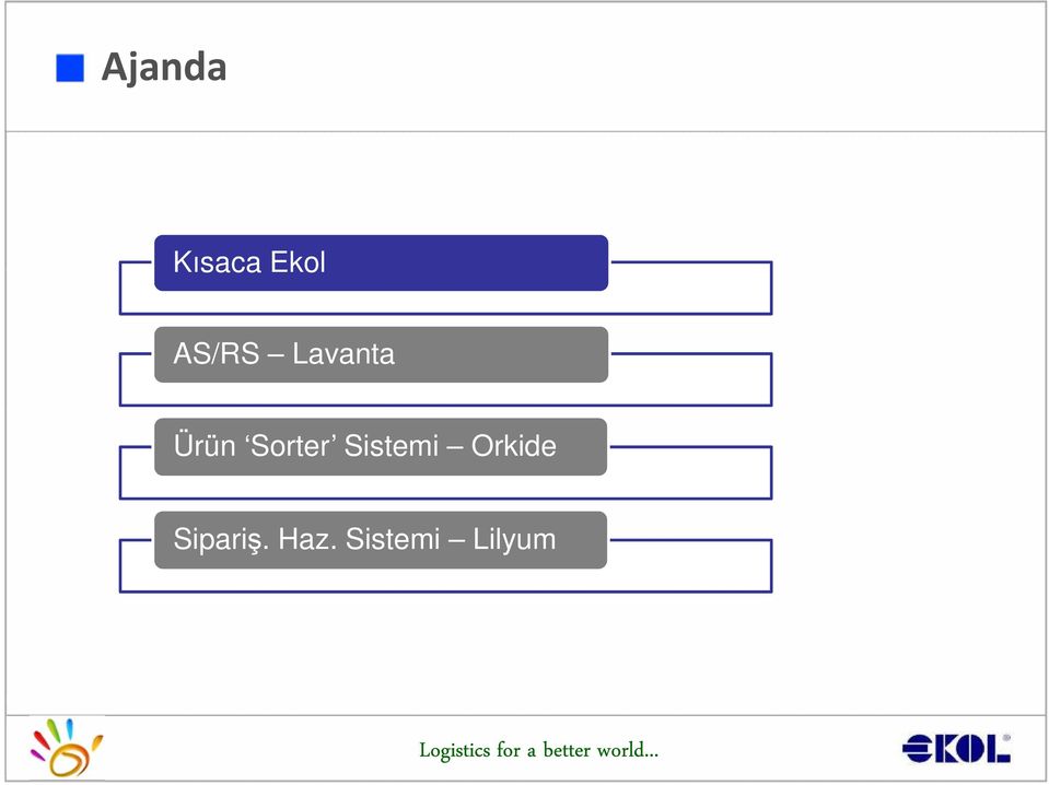 Sorter Sistemi Orkide