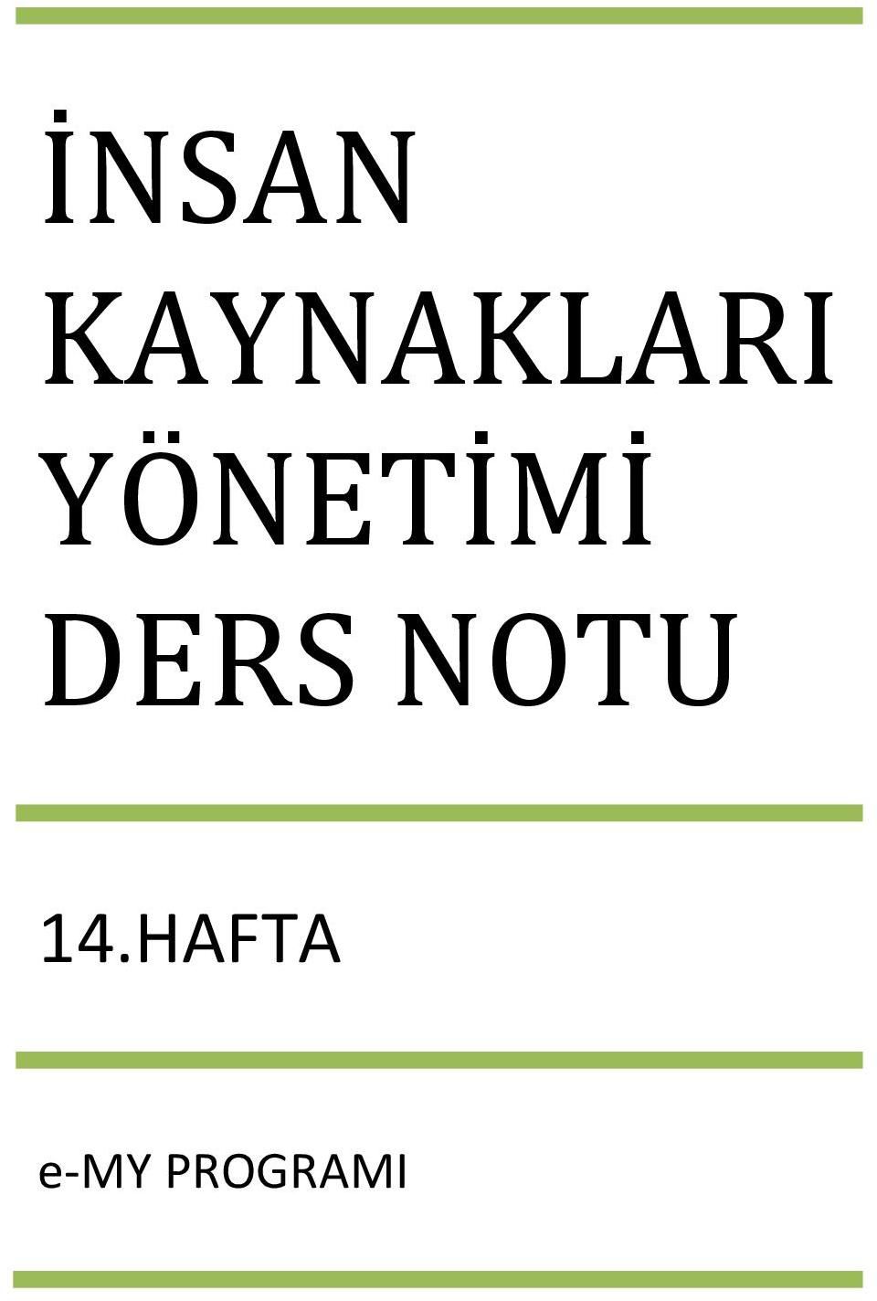 YÖNETİMİ DERS