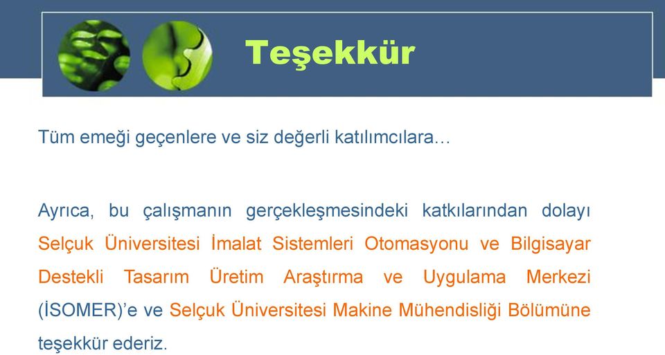 Sistemleri Otomasyonu ve Bilgisayar Destekli Tasarım Üretim Araştırma ve