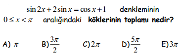 sin x = sin x.cos x sin x.