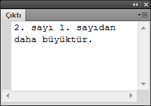 Yukarıdaki örnekte fonksiyona tek değer gönderildi. Uygulama içerisinde birden fazla değerle (parametre) fonksiyon çalıştırılması gerekebilir.