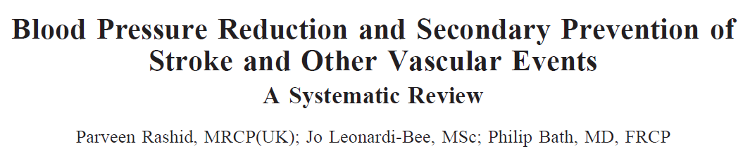 Effect of lowering blood pressure on stroke, myocardial infarction, all vascular events, and death Antihipertansif