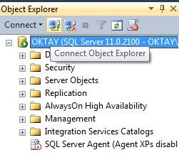 SQL Management Studio yapısının bir özelliği olan Object Brovvser ile yapacaklarımızı kısaca listeleyecek olursak; Veri tabanı oluşturma ve yönetimi.