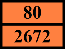 Taşıma dokümanın açıklanması (ADR) Taşıma dokümanın açıklanması (IMDG) : UN 2672 AMONYAK ÇÖZELTİSİ, 8, III, (E), ÇEVRE AÇISINDAN TEHLIKELI : UN 2672 AMONYAK ÇÖZELTİSİ, 8, III, DENİZ POLLUTANT / ÇEVRE