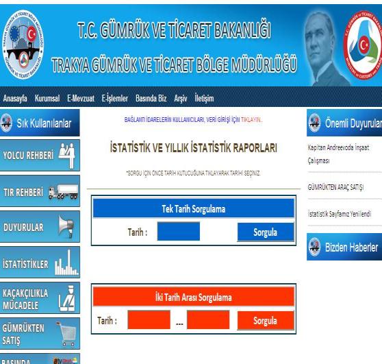 Şeffaflık İlkesi Gereğince Web sitemizde (trakyagumruk.gov.