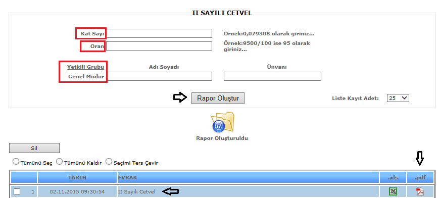 Şekil 2 Büyük yatırım projesinde çalışanlara verilecek tazminat cetvelinde; ad soyad, görev unvanı, kariyer unvanı, ek tazminat oranı bilgilerine ulaşabilirsiniz. 7.87.