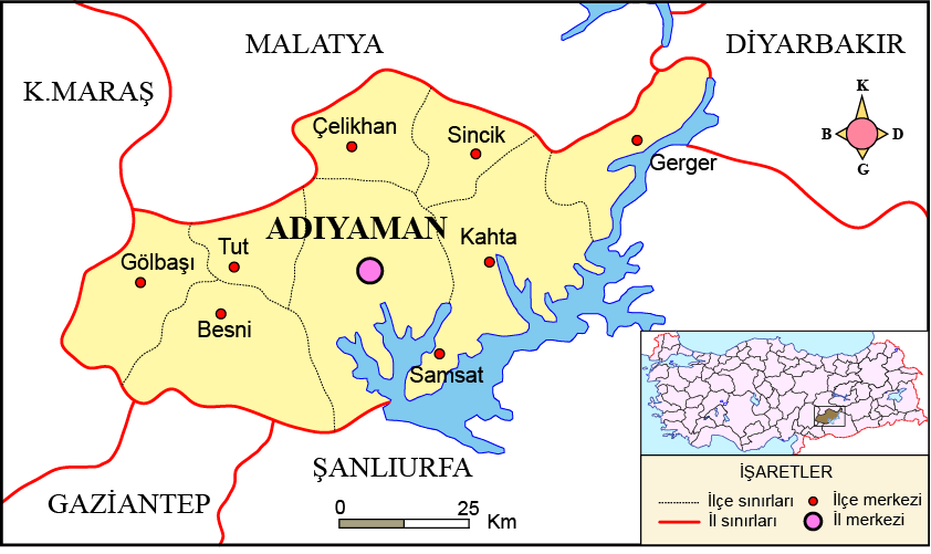 2.2.1. Tarihçesi Adıyaman, tarihin bilinen en eski yerleşim yerlerinden biridir. Adıyaman Palanlı Mağarasında yapılan incelemelerde kent tarihinin M.Ö. 40.000 yıllarına kadar uzandığı anlaşılmıştır.